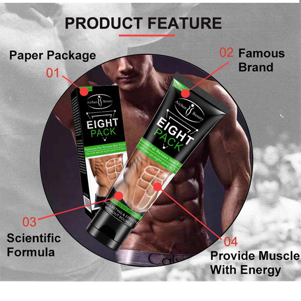 🏋️‍♂️ Men Eight Pack Stronger Muscle Cream