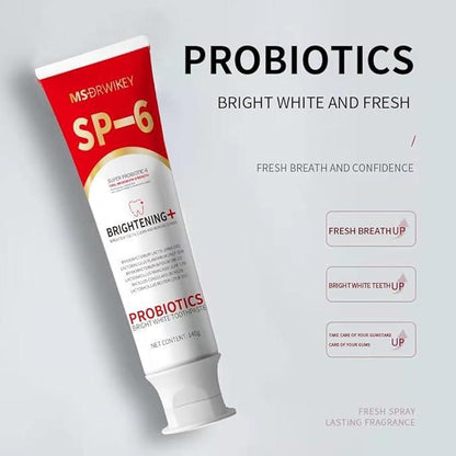 SP-6 Probiotic Whitening Toothpaste for Sensitive Teeth