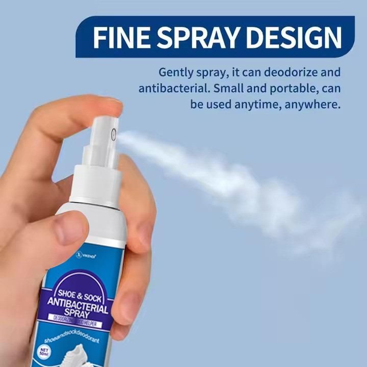 Natural Antibacterial Shoe & Sock Deodorant Spray