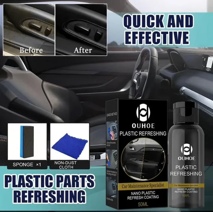 🔥BUY 1 GET 1 FREE🔥 Nano Plastic Revitalizing Coating Agent for Car